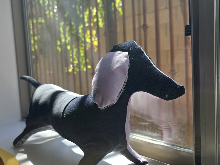 The Cherished Friend, a keepsake stuffed animal made from loved clothing