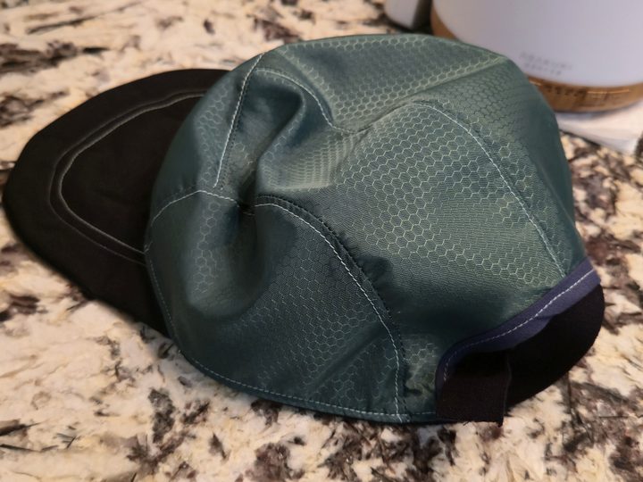 Horizon 5-panel field cap made from cherished fabric